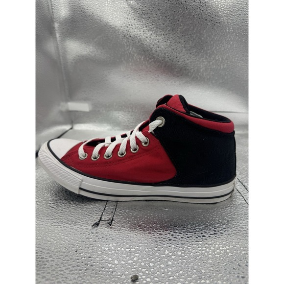 Converse Chuck Taylor All Star Street Red Black men 7 women's 9 sneakers tennis - Picture 4 of 8